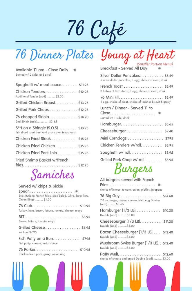 76 Cafe Cecil's 76 Original