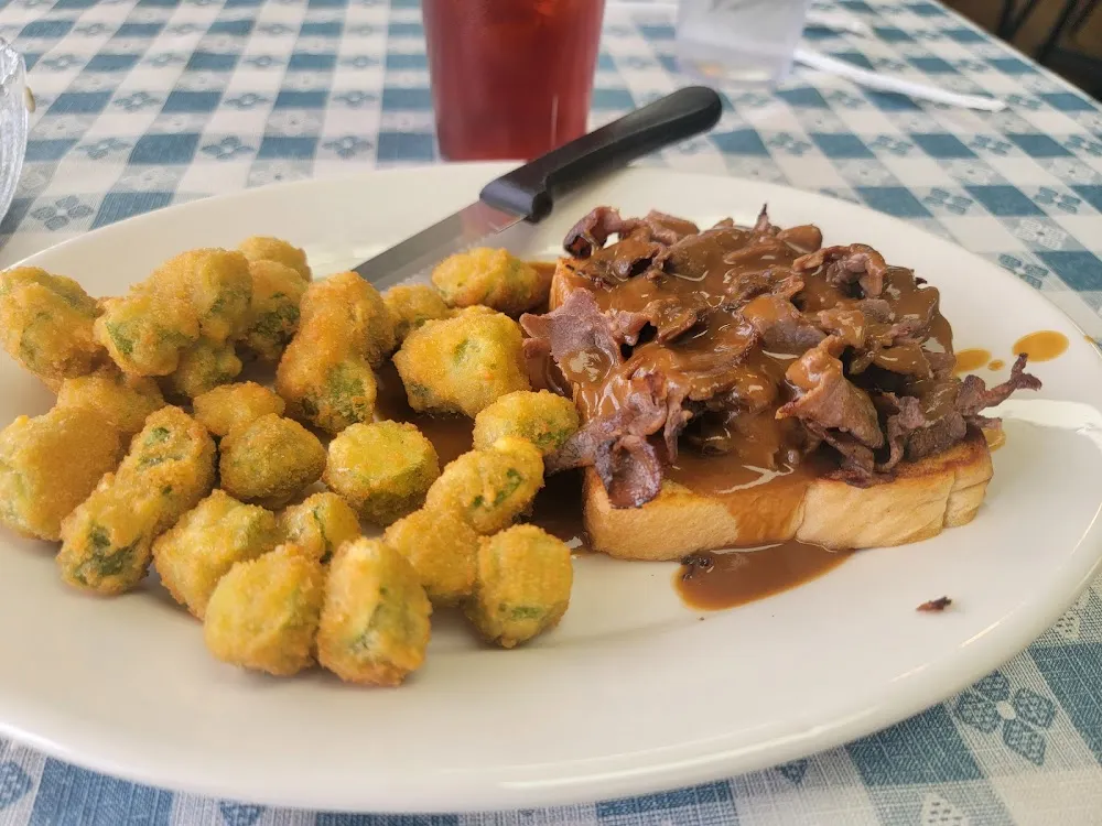 S O S Dried Beef Gravy on Texas Toast
